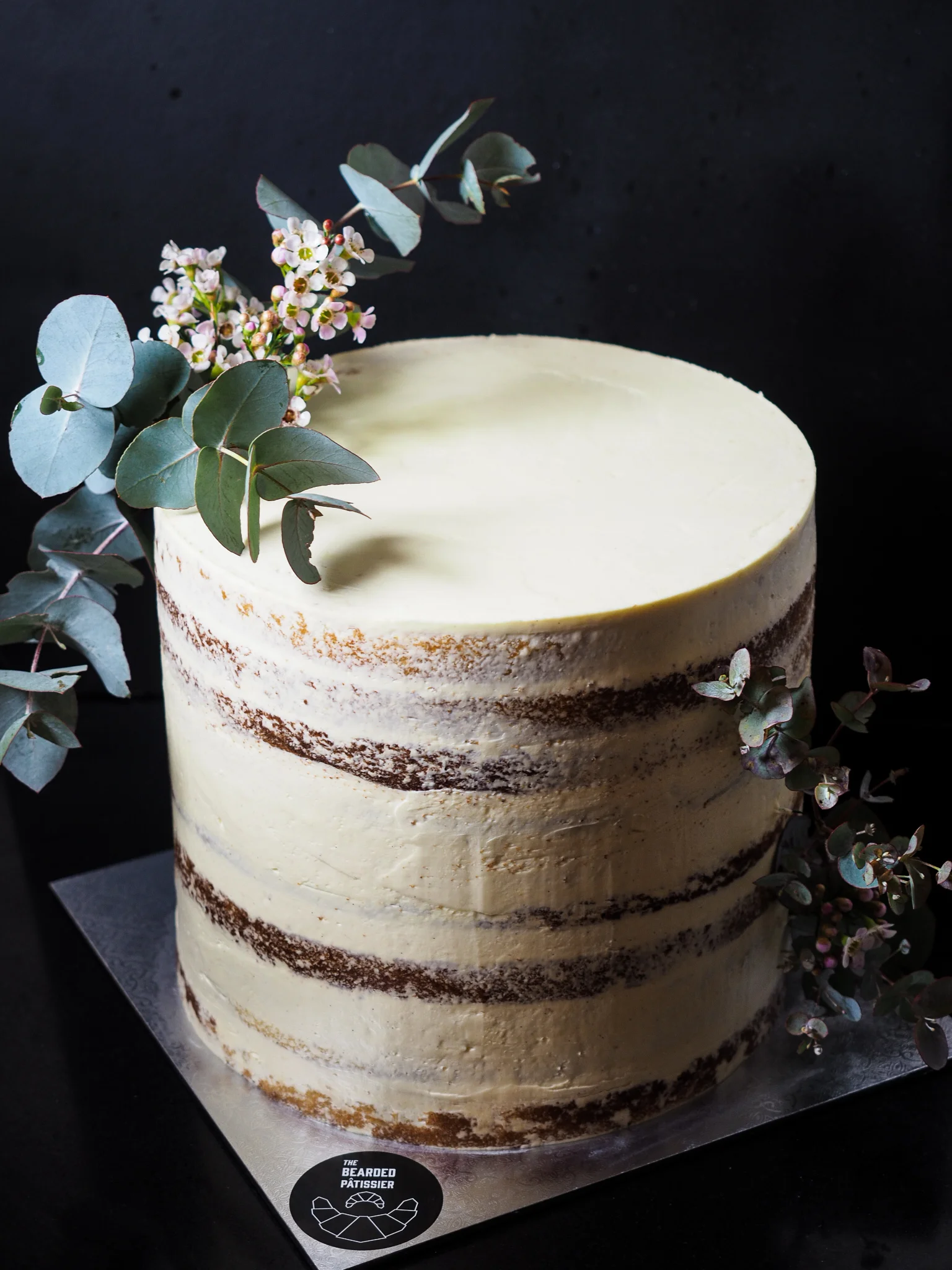 Vanilla Coconut cake with Raspberry Jam