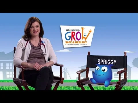 Dr. Cronsell and Spriggy: Kohl's Cares Grow Safe & Healthy