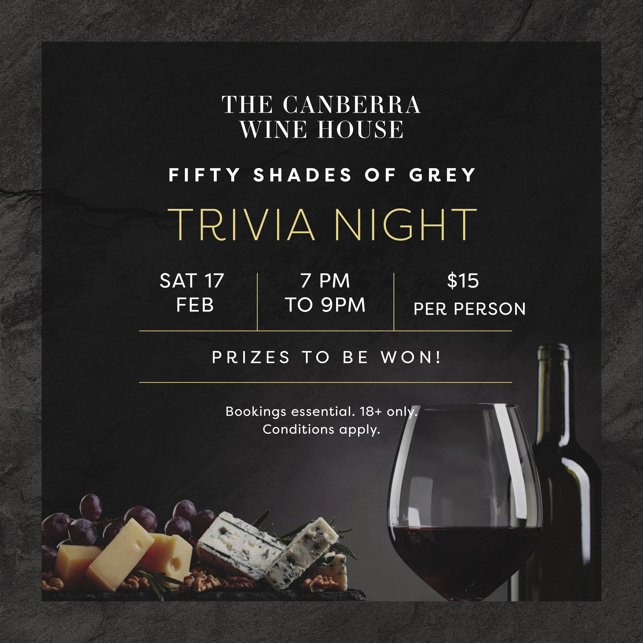 50 Shades of Grey Trivia Night 