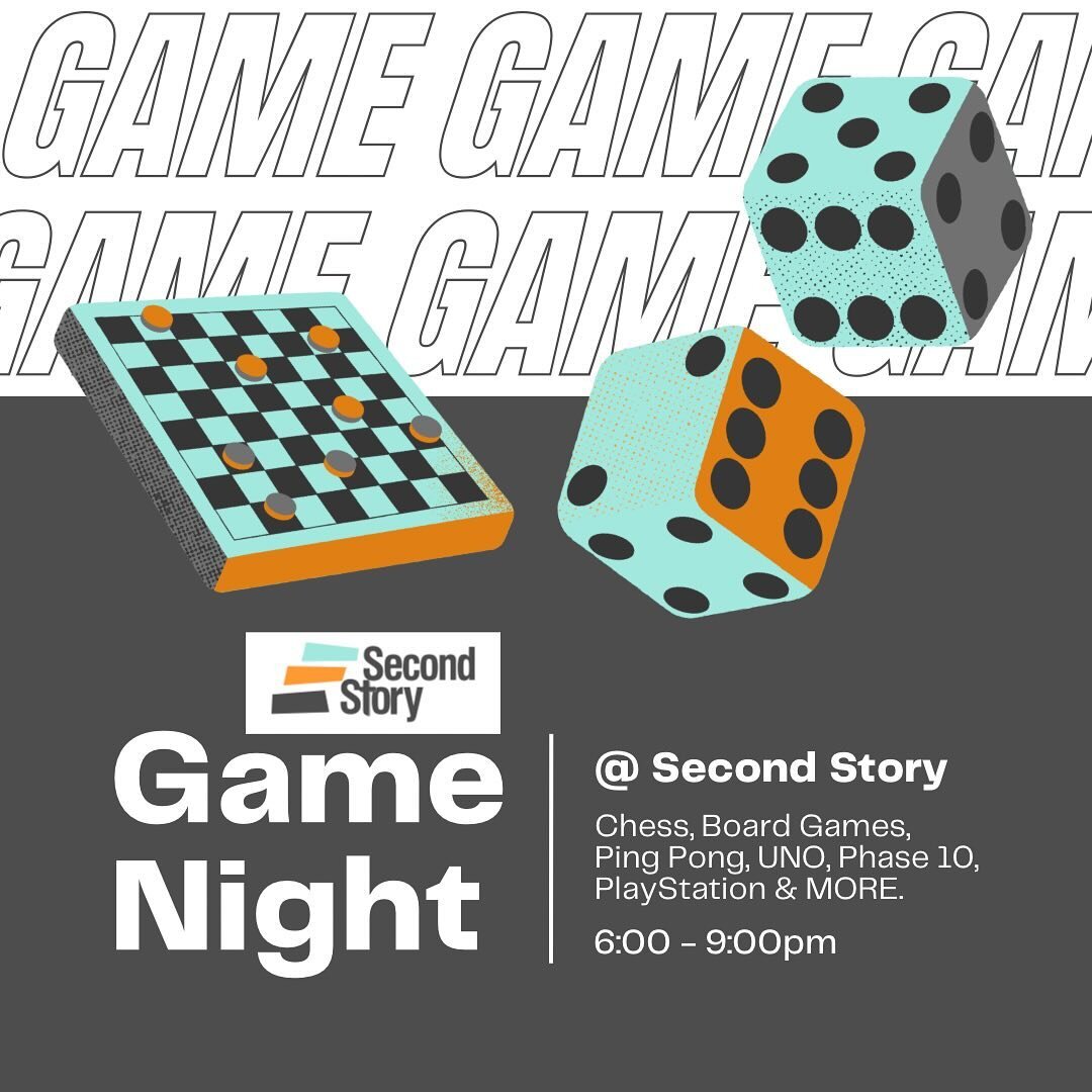 Get out of the rain and come play some games!
&bull;
We&rsquo;ll have all the games out tonight so come hang and have some fun. We&rsquo;ll have some snacks and refreshments, but more importantly a place to stay dry and have fun with friends. 
&bull;