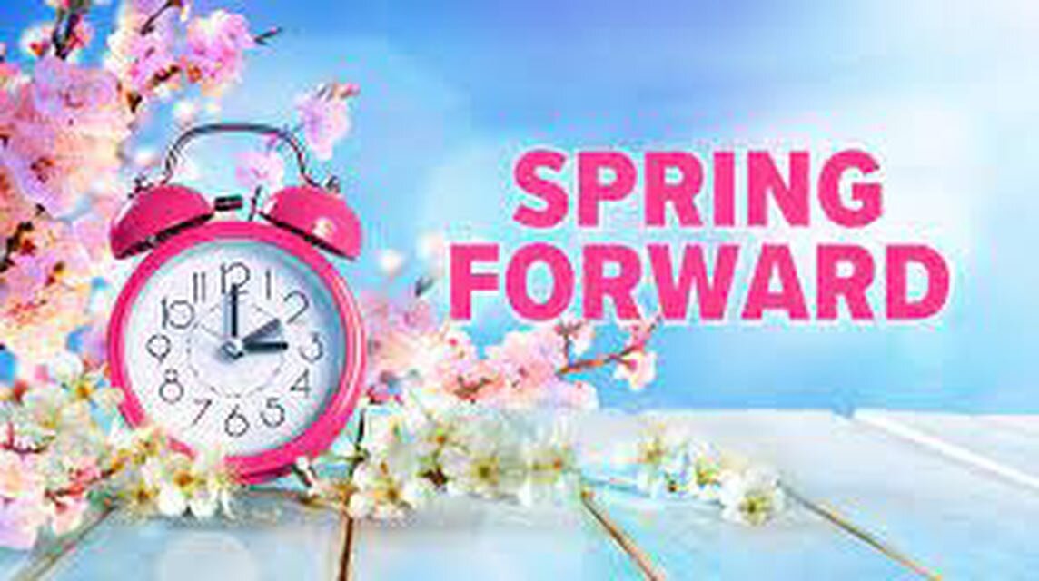 Remember we turn the clocks forward tonight.  Don&rsquo;t be late for church tomorrow!!!!