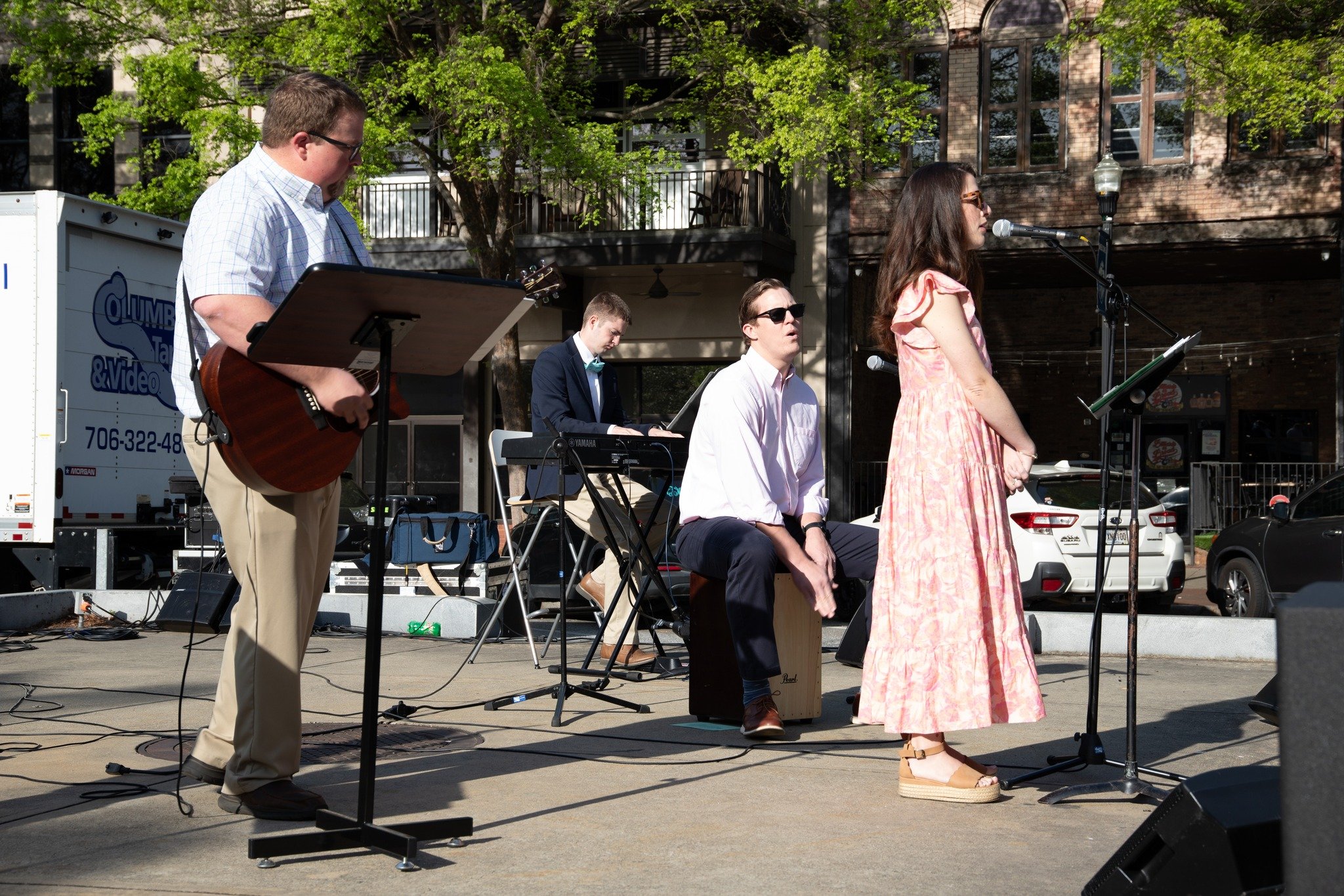 Before we left for Spring Break, we had the awesome chance to celebrate Easter together at the 2024 Easter on Broad service. Special shoutout to Nico and Second Story for their leadership as well as to our youth praise band for leading in worship! Ch