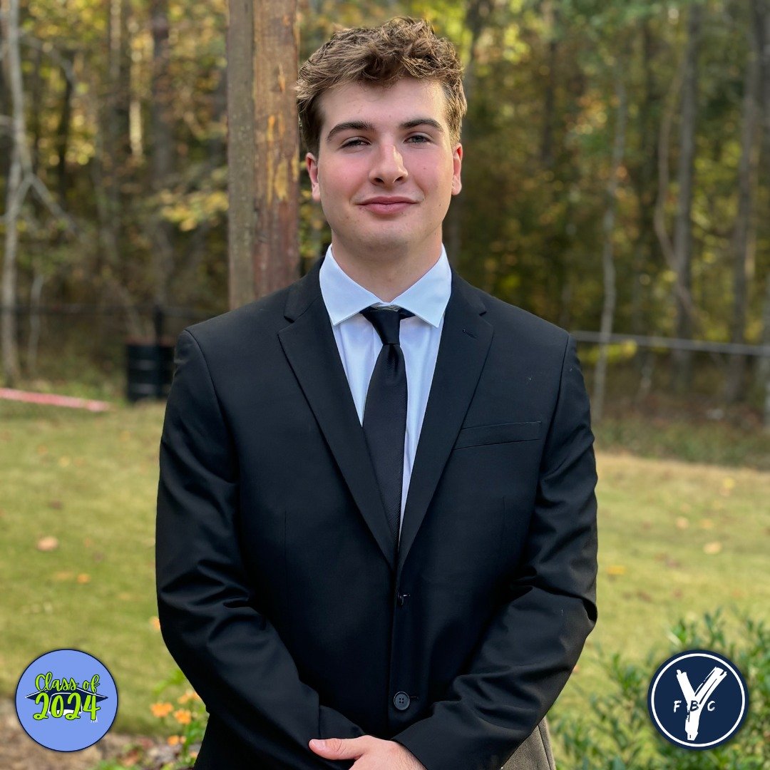 Here's Logan Cardin! Logan joined FBC with his family last year and has been hard at work dually enrolled while working full time. He's very intelligent, driven and loyal. Logan will use those gifts when he enters the United States Army following his