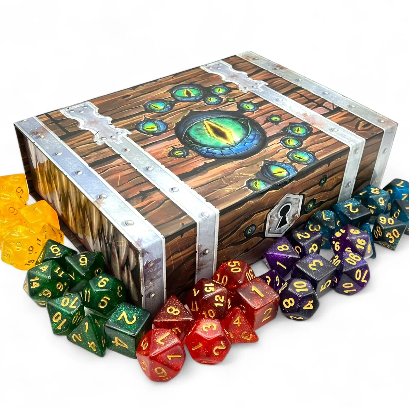 Mimic Chest and Treasure Dice Collection