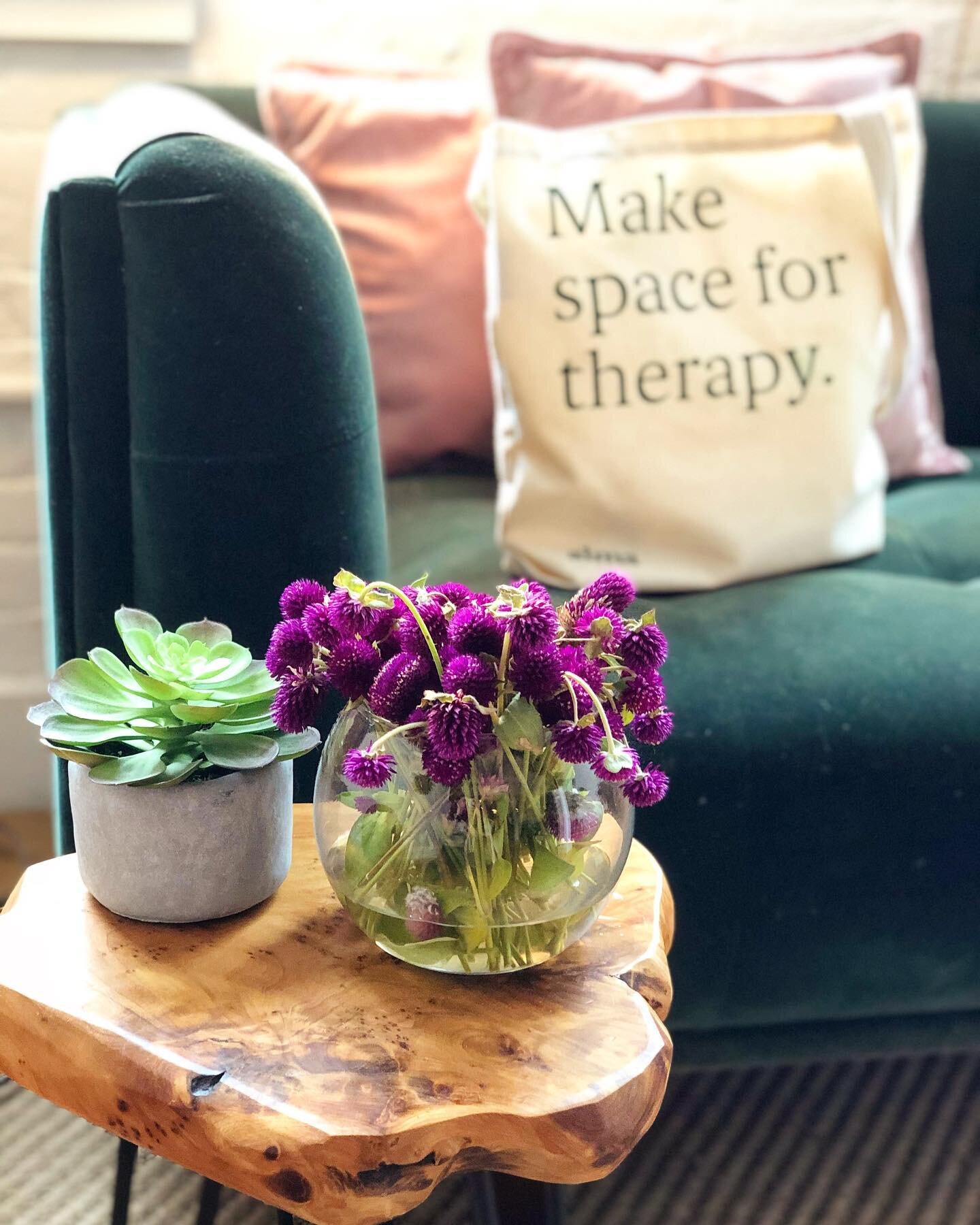&ldquo;Make space for therapy.&rdquo; It can help you to navigate through all kinds of feelings, better equipping you to manage future obstacles. The therapeutic process can be a path to strengthen your skills in order to continue to grow!