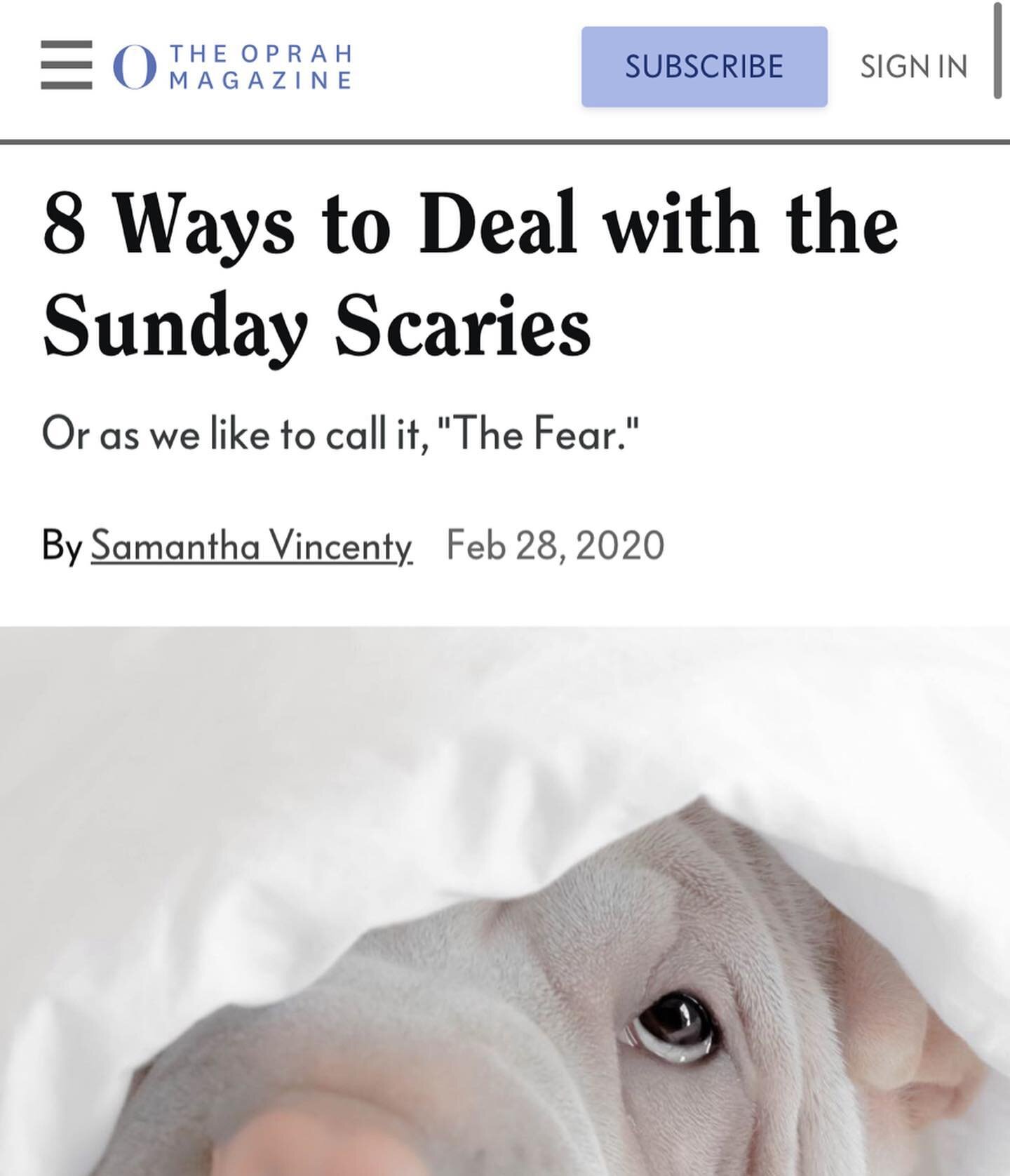 We all know what it feels like to experience that anticipatory anxiety that usually begins to creep in on Sunday afternoons and runs the risk of ruining the latter half of our weekend, makes us feel uneasy and may even set a negative tone for the wee
