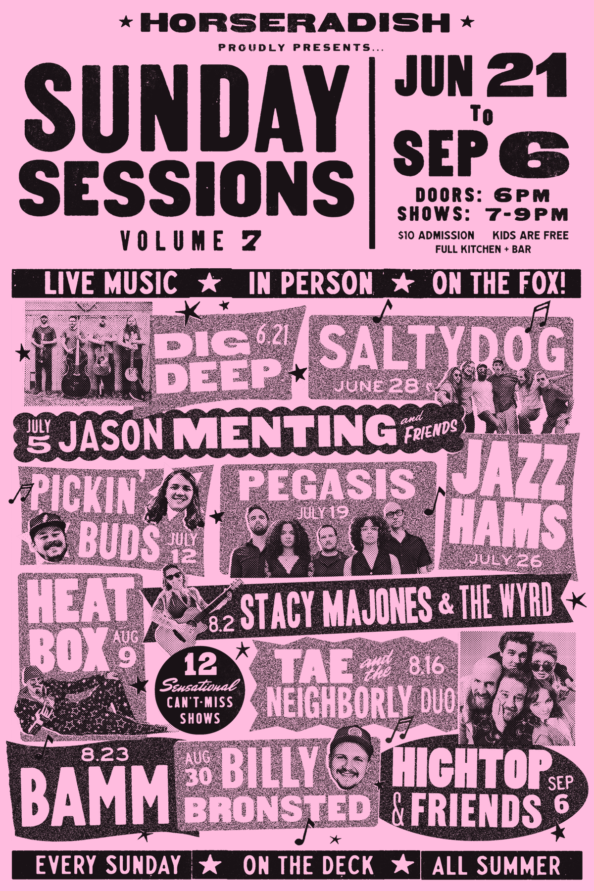 The Sunday Sessions — Horseradish Kitchen + Market | Princeton, WI