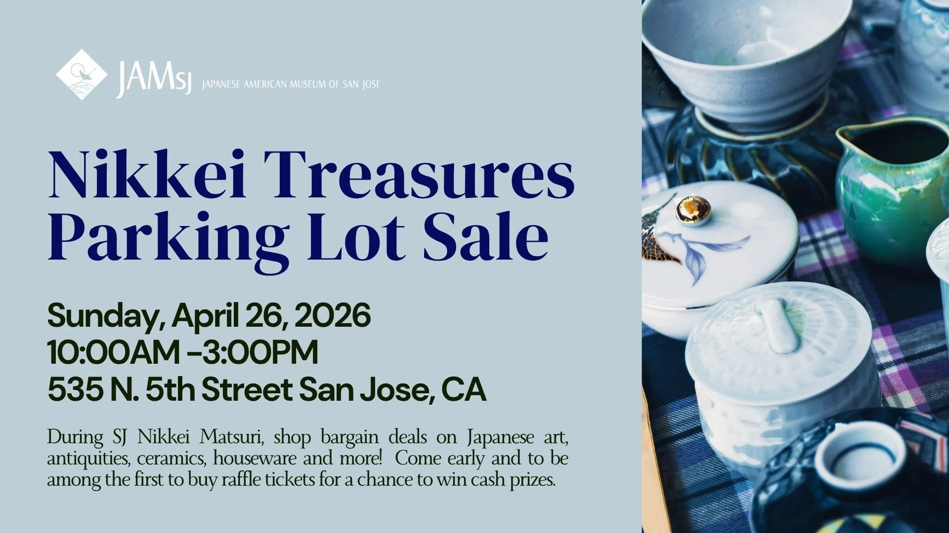 Shop at our Nikkei Treasures Sale!