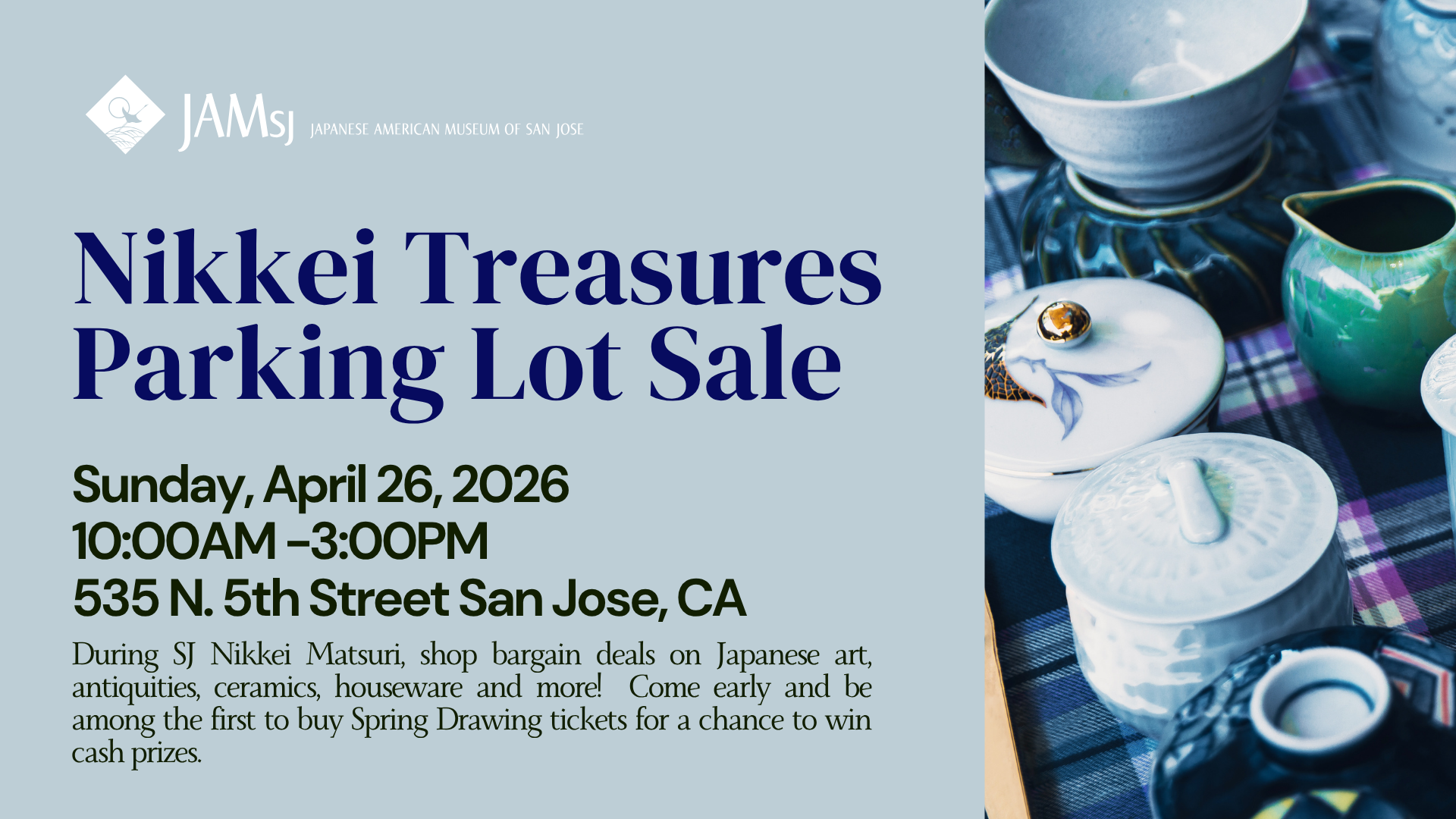 Shop at our Nikkei Treasures Sale!