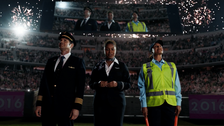 United Airlines Olympic Safety Video-high.gif
