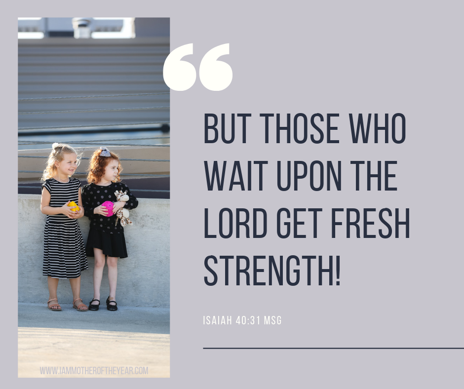 But those who wait upon the Lord get fresh strength!.png