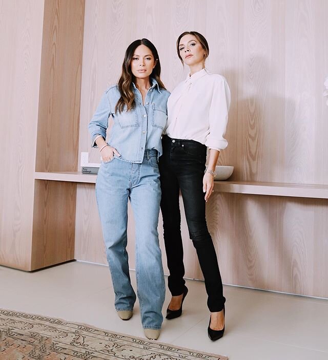 @victoriabeckham &amp; @marianna_hewitt for @victoriabeckhambeauty