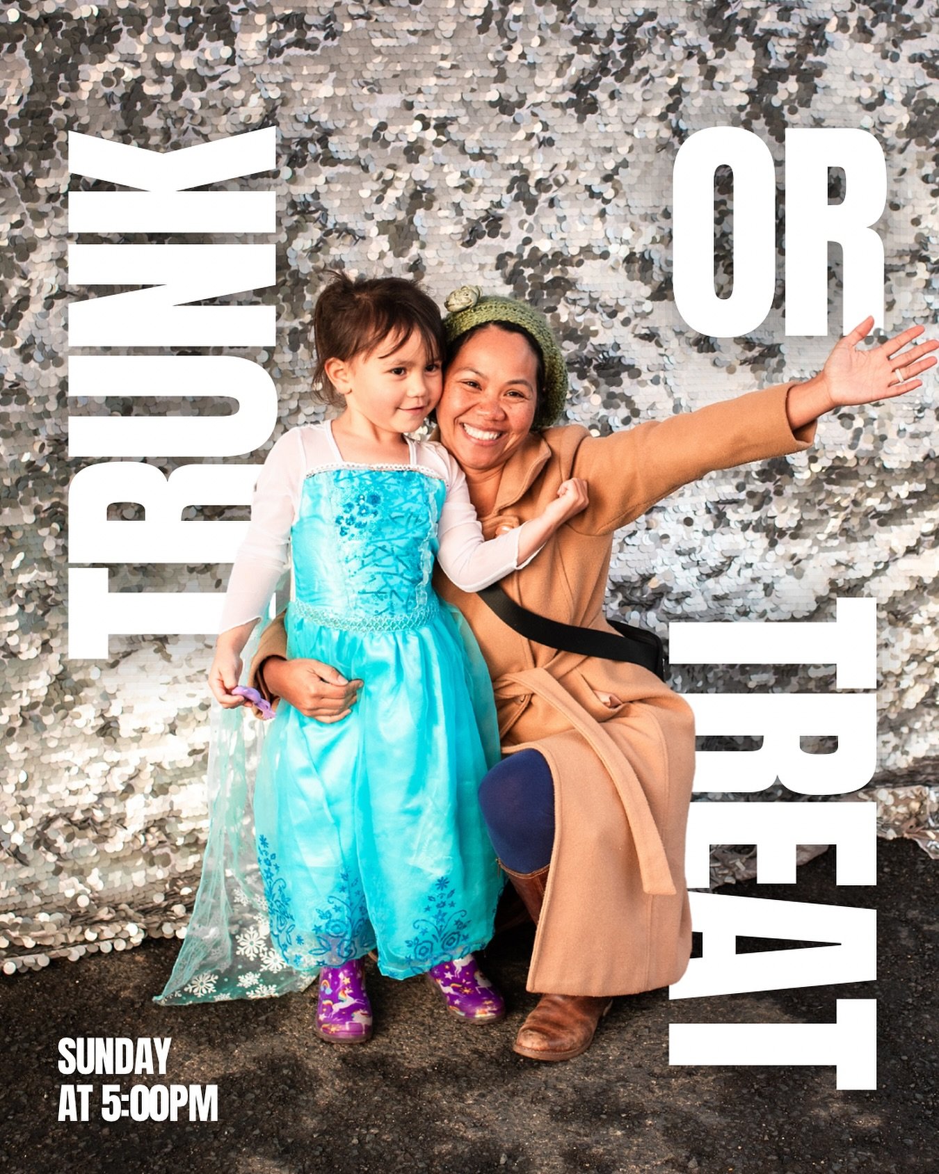 TRUNK ‘R TREAT is this Sunday! ππ¬
Bring the whole family for an evening of food, games, costumes, and of course, Trunk ‘R Treating. π 
DROP OFF CANDY at the church this week to help support this community event!
SEE YOU THEN π