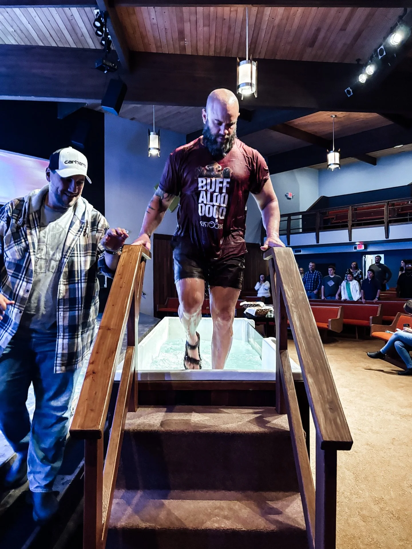 What a Sunday to celebrate! There’s nothing like witnessing someone make a public declaration of their faith in Jesus through baptism. ππΌ
We’re rejoicing with our church family and celebrating the new life found in Jesus! π