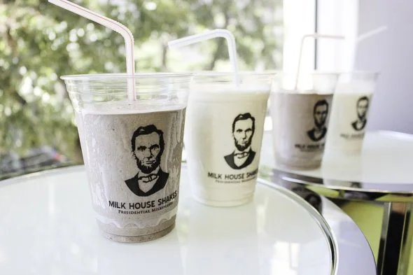 For the love of Abe and Milkshakes - Milk House Shakes