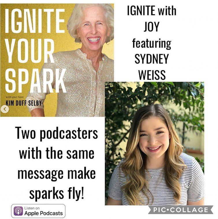 Today we&rsquo;re sharing Sydney's guest spot on the Ignite Your Spark hosted by Kim Duff Selby. From chatting about connection, lessons learned during the past year, to advocating through kindness and passion, this is a beautiful and fun conversatio