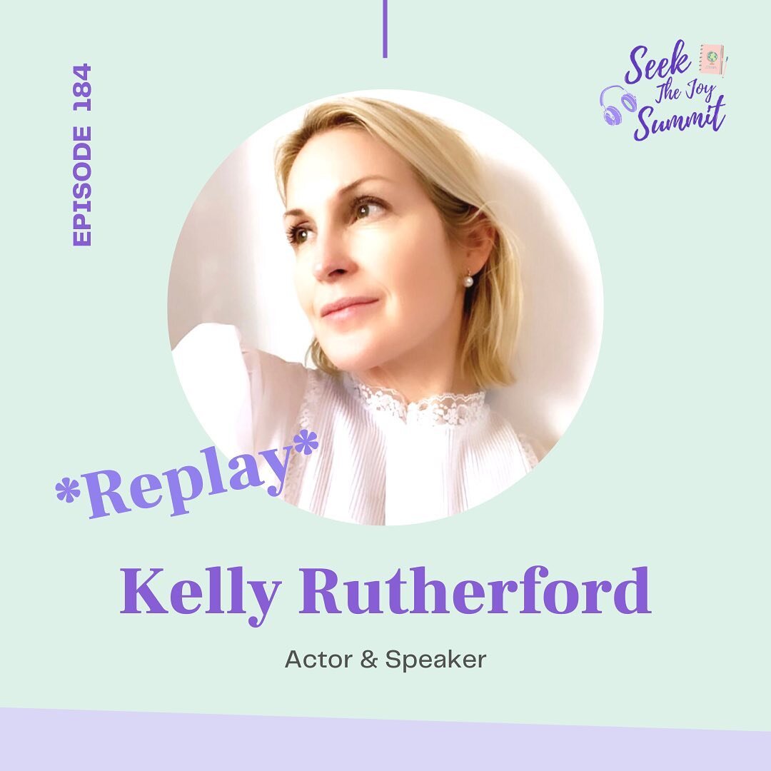 Today we&rsquo;re sharing our final session from Seek The Joy Summit with Kelly Rutherford!

Our conversation focuses on the role of empowerment in joy, and how we can live a fuller life by embracing gratitude and trust. 

We're so excited to share t