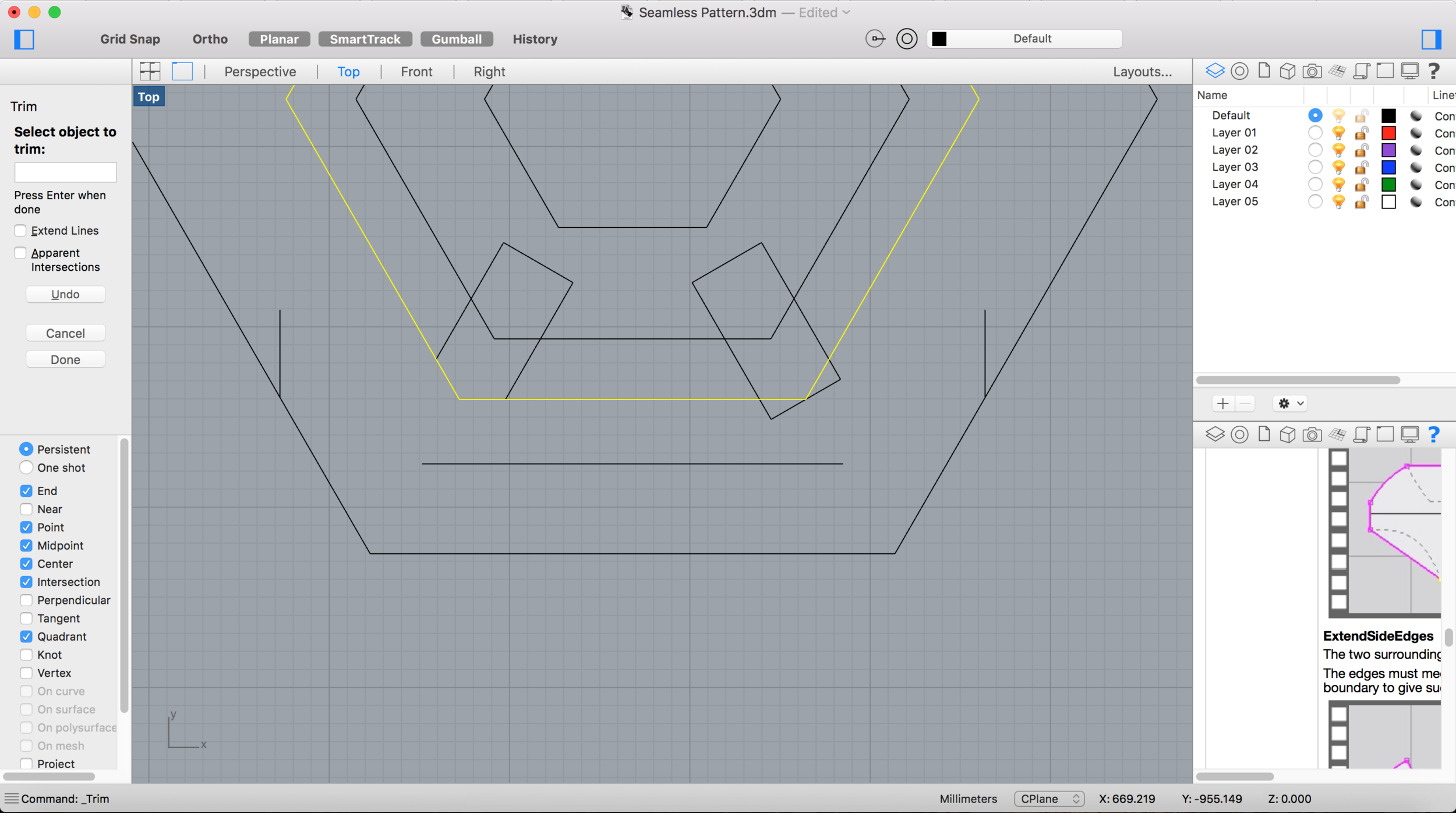 Here is the construction of the most elaborate of the three designs. 