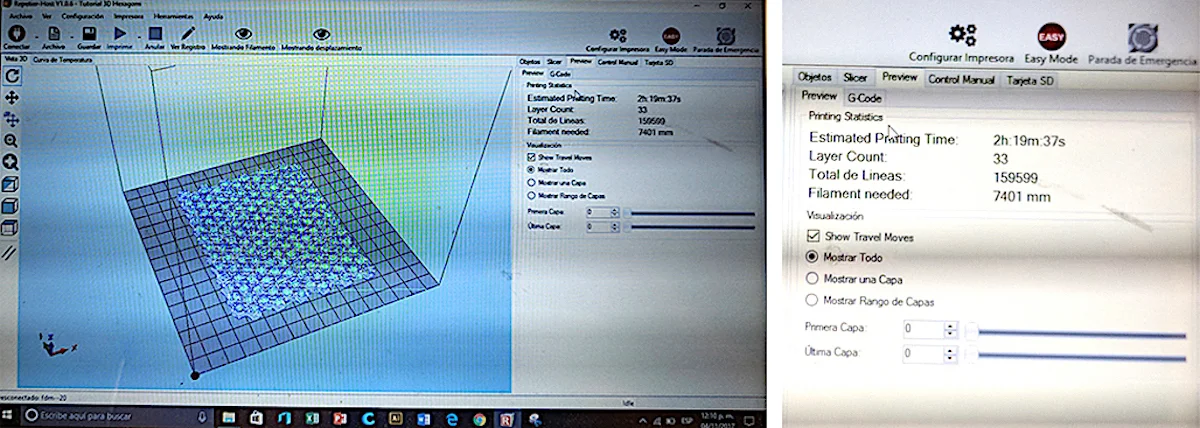 I apologize for the quality of the images, but I was taking a photo of the computer as it was not mine and couldn't take a screenshot at the time..