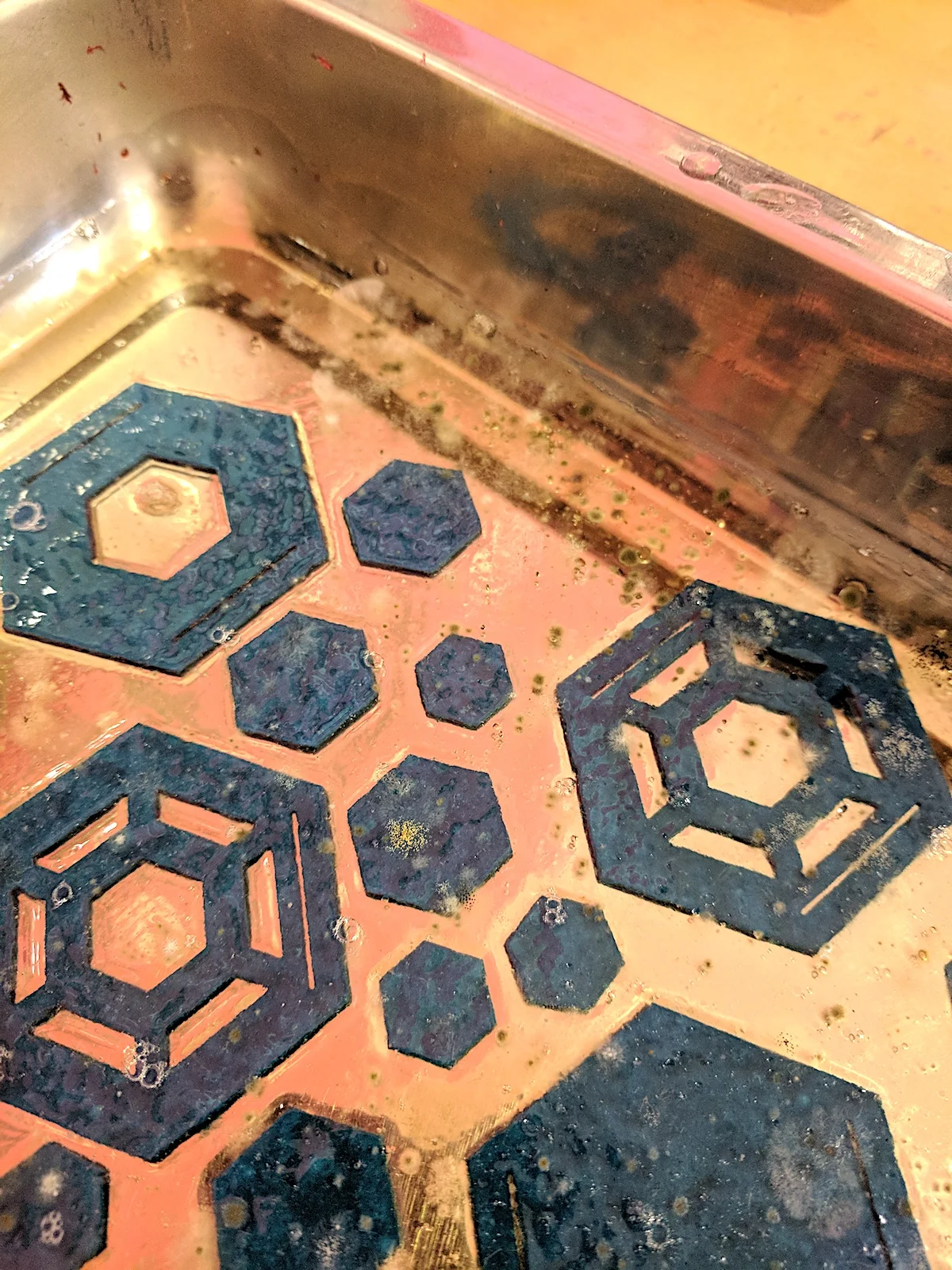 After 4 days curing - MOLD :( Yucatan is just too humid..
