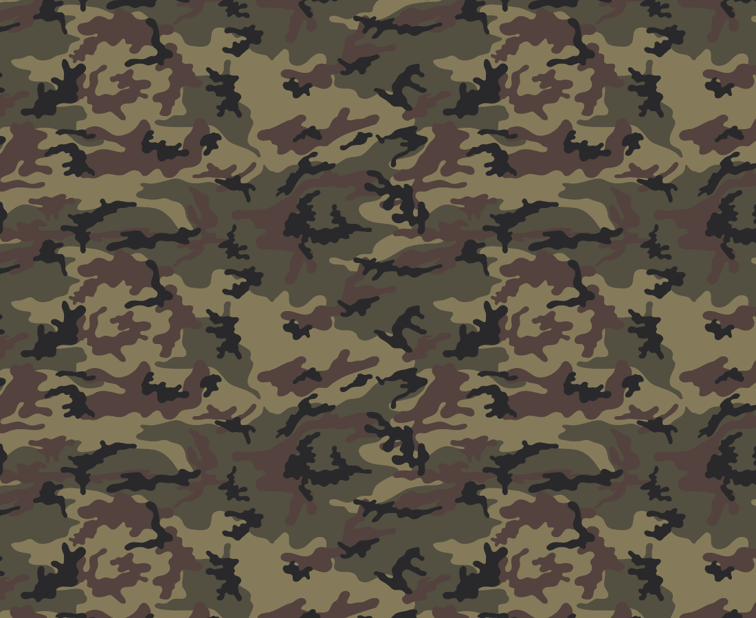 Camo - Repeating jacket exterior print