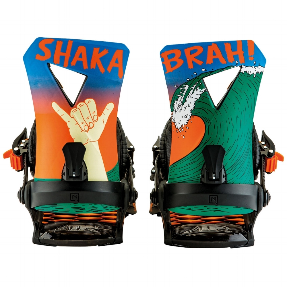 2016 ZERO - SHAKA BRAH! The first binding on the market to use a surfboard inspired EVA pad.