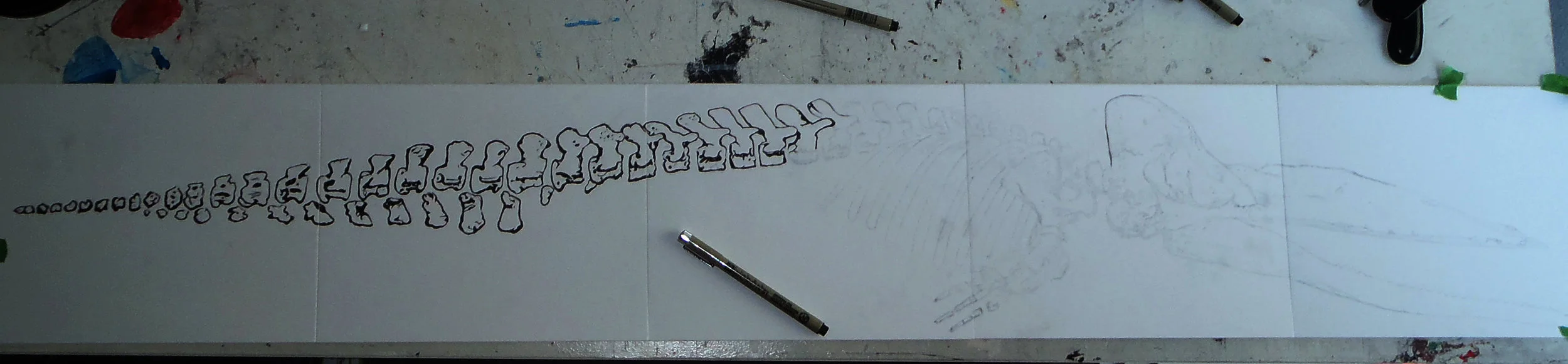 In progress Topsheet illustration