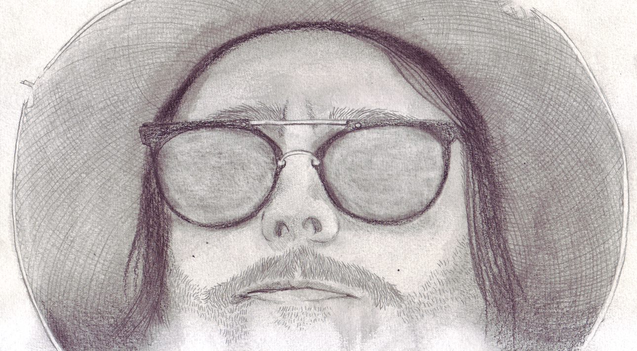 Pencil artwork for top sheet graphic