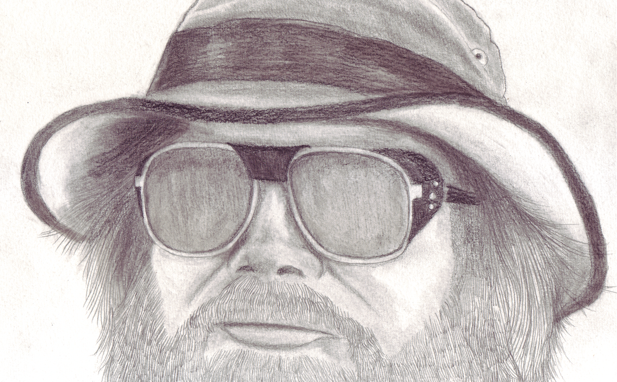Pat Bridges - Pencil artwork for top sheet graphic