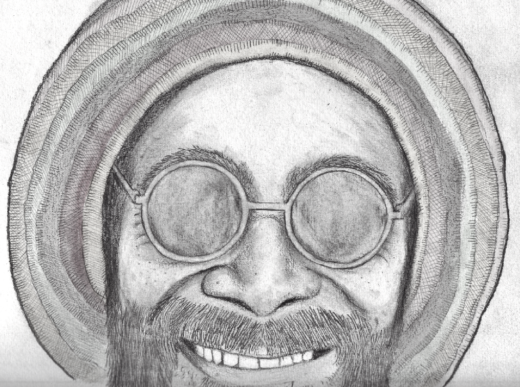 Pencil artwork for top sheet graphic