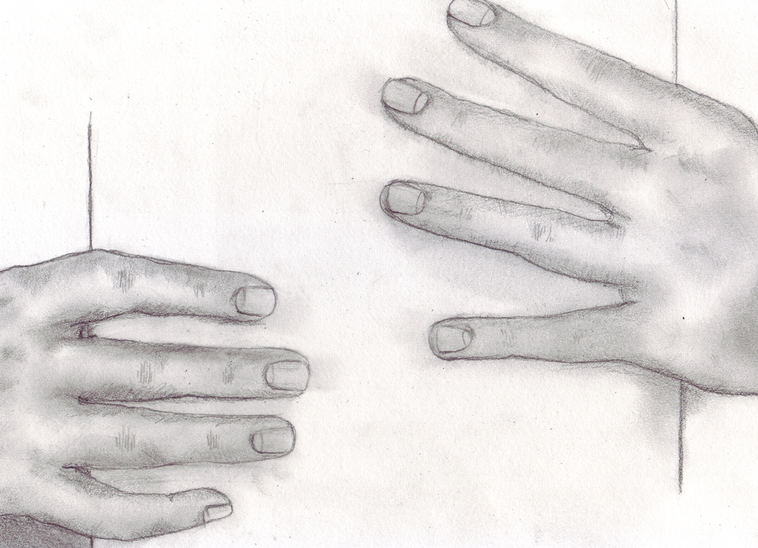 Pencil artwork for top sheet graphic