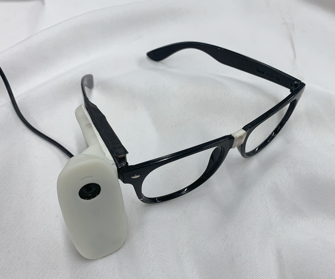 Device magnetically snaps onto NerdNation glasses