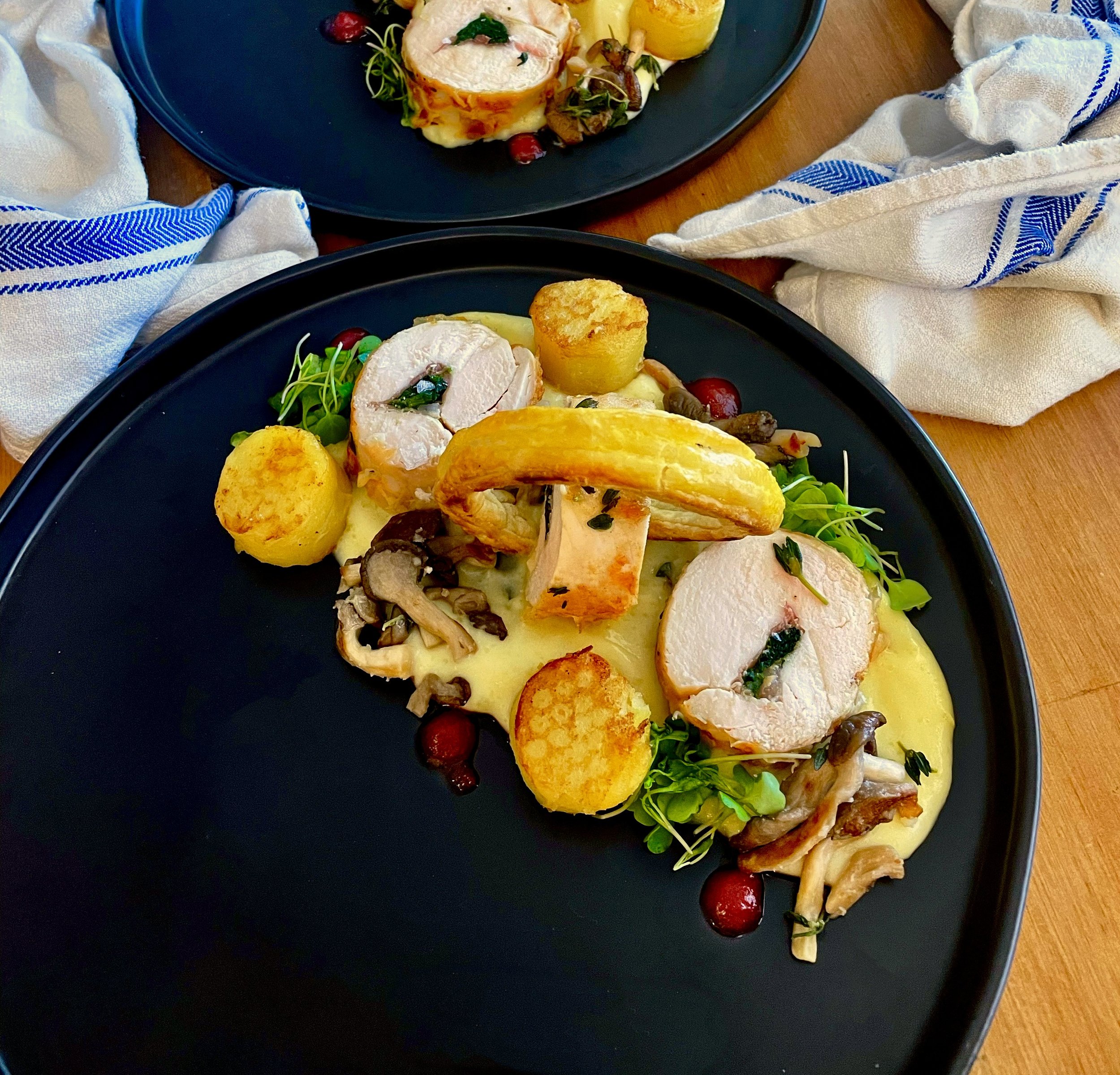Chicken roulade