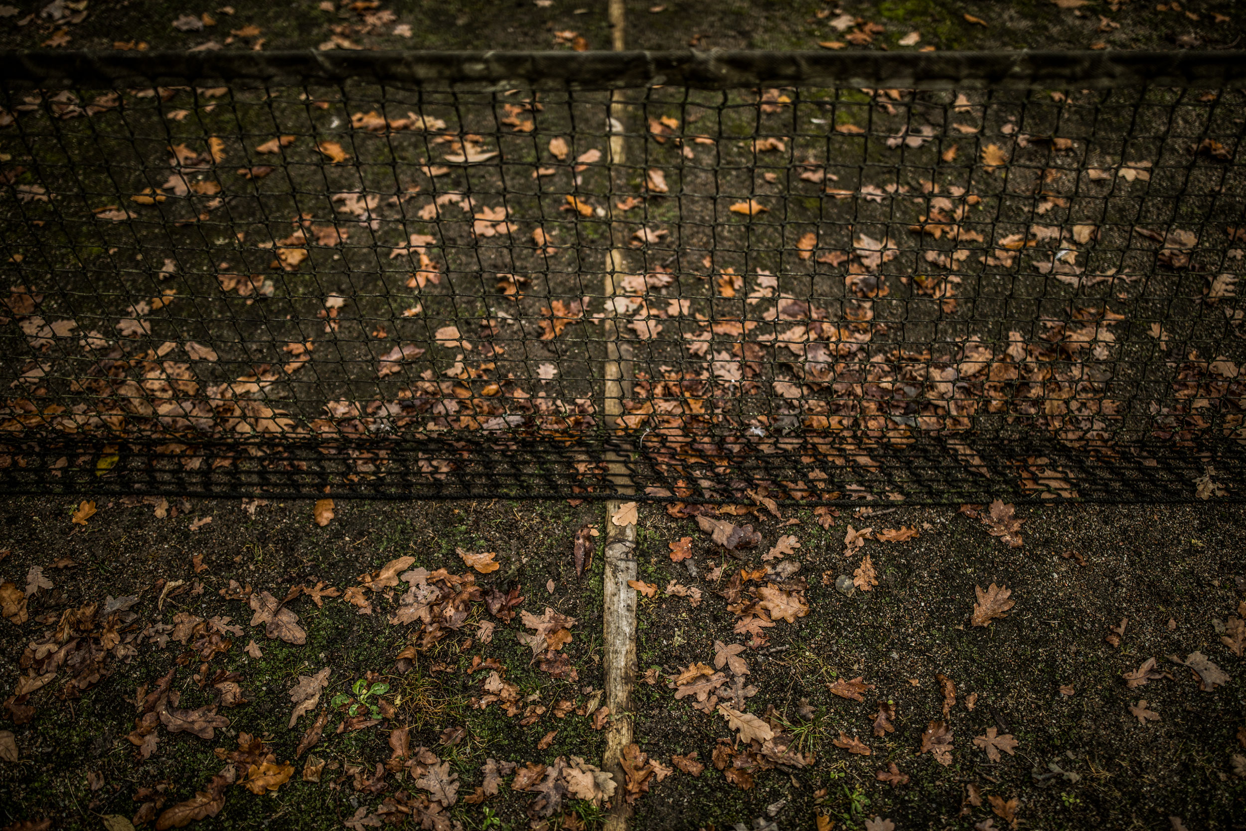 The tennis court at Risskov Hospital IV