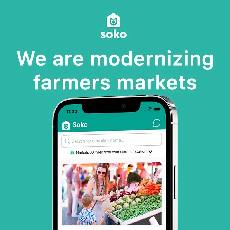Support Soko's effort to modernize local Farmers Markets!