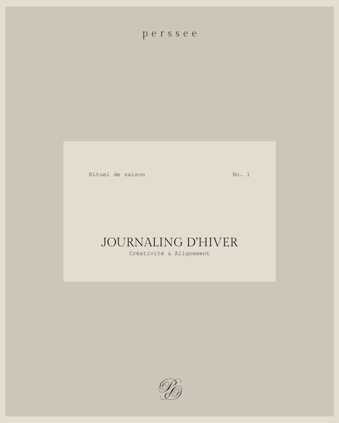 No. 1 Journaling d'hiver