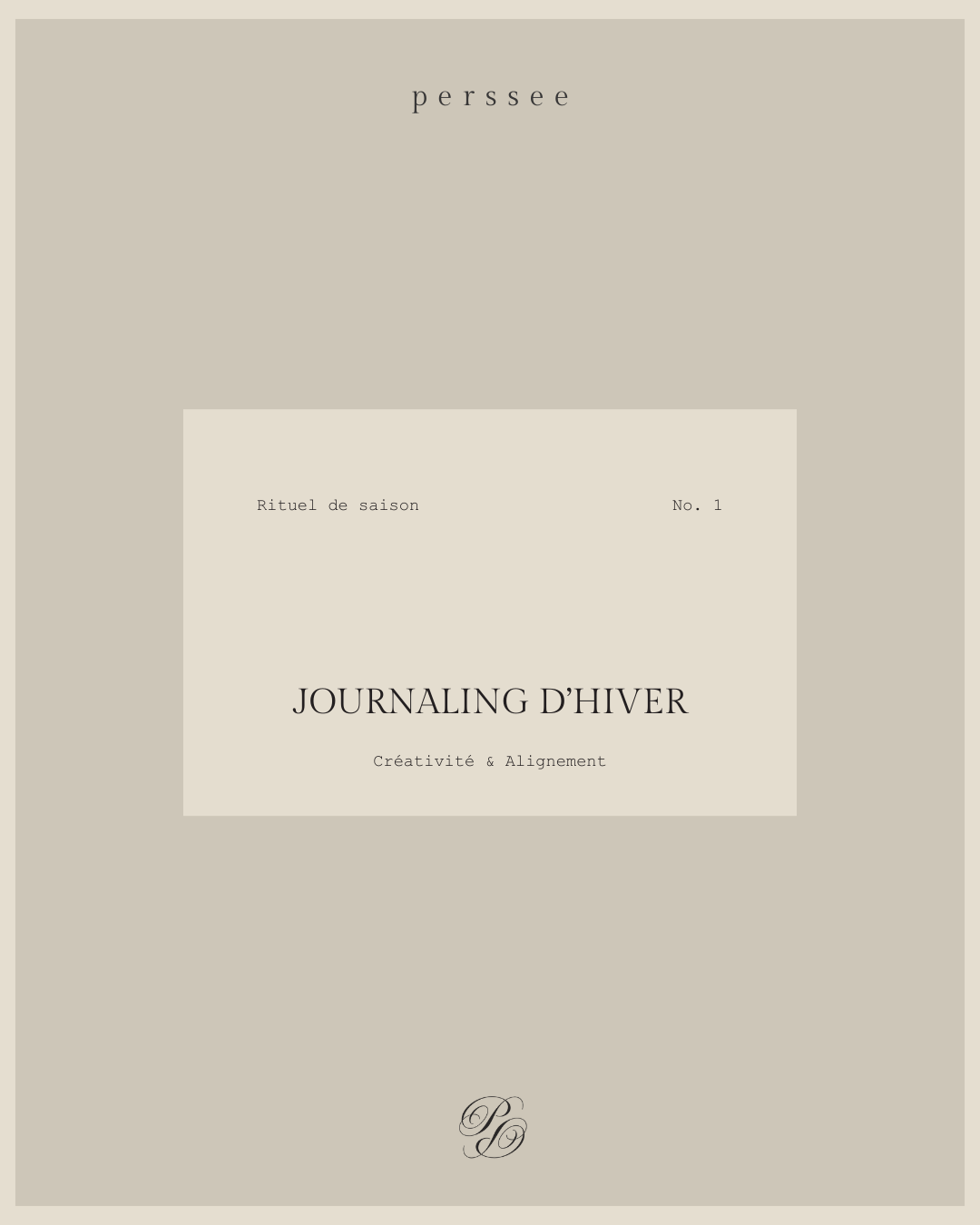 No. 1 Journaling d'hiver