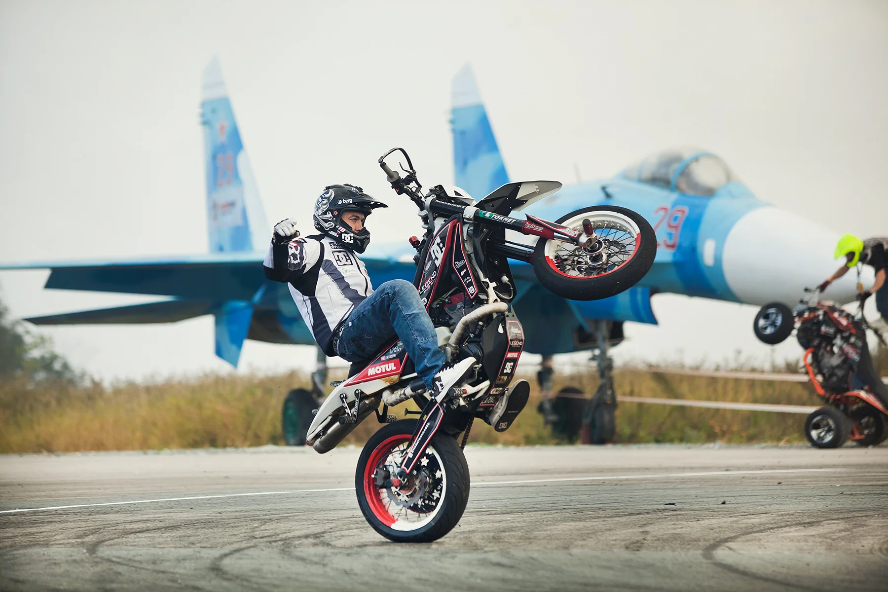 Marat Kankadze. Stunt riding; striking the perfect balance! Turning risks into raptures.