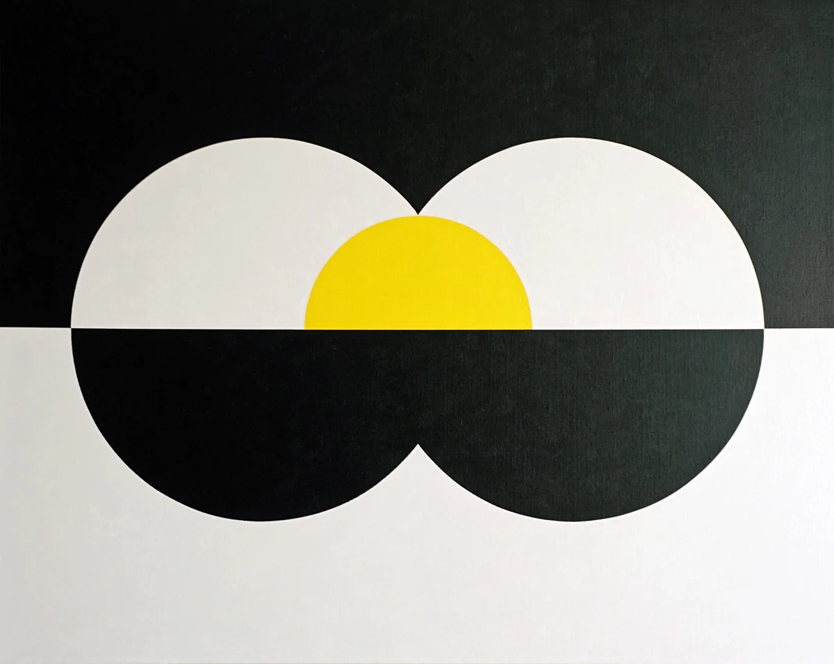 UNTITLED 3 100 x 80 x 3,5 cm Acrylic on canvas 2016 ropp schouten