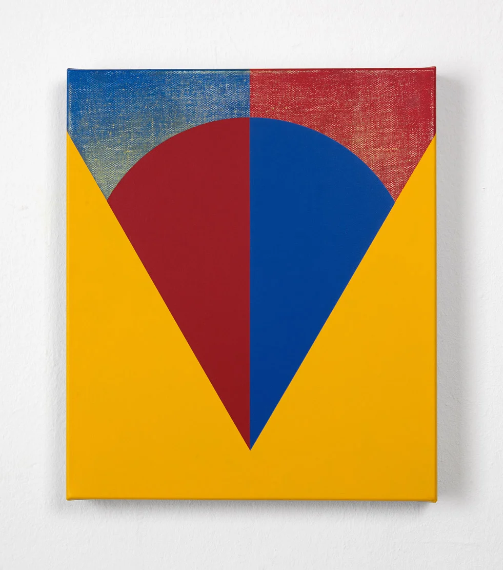 Synkyrian 30 x 35 x 3.5 cm Acrylic on canvas 2018 Photo: Wijnand van Till