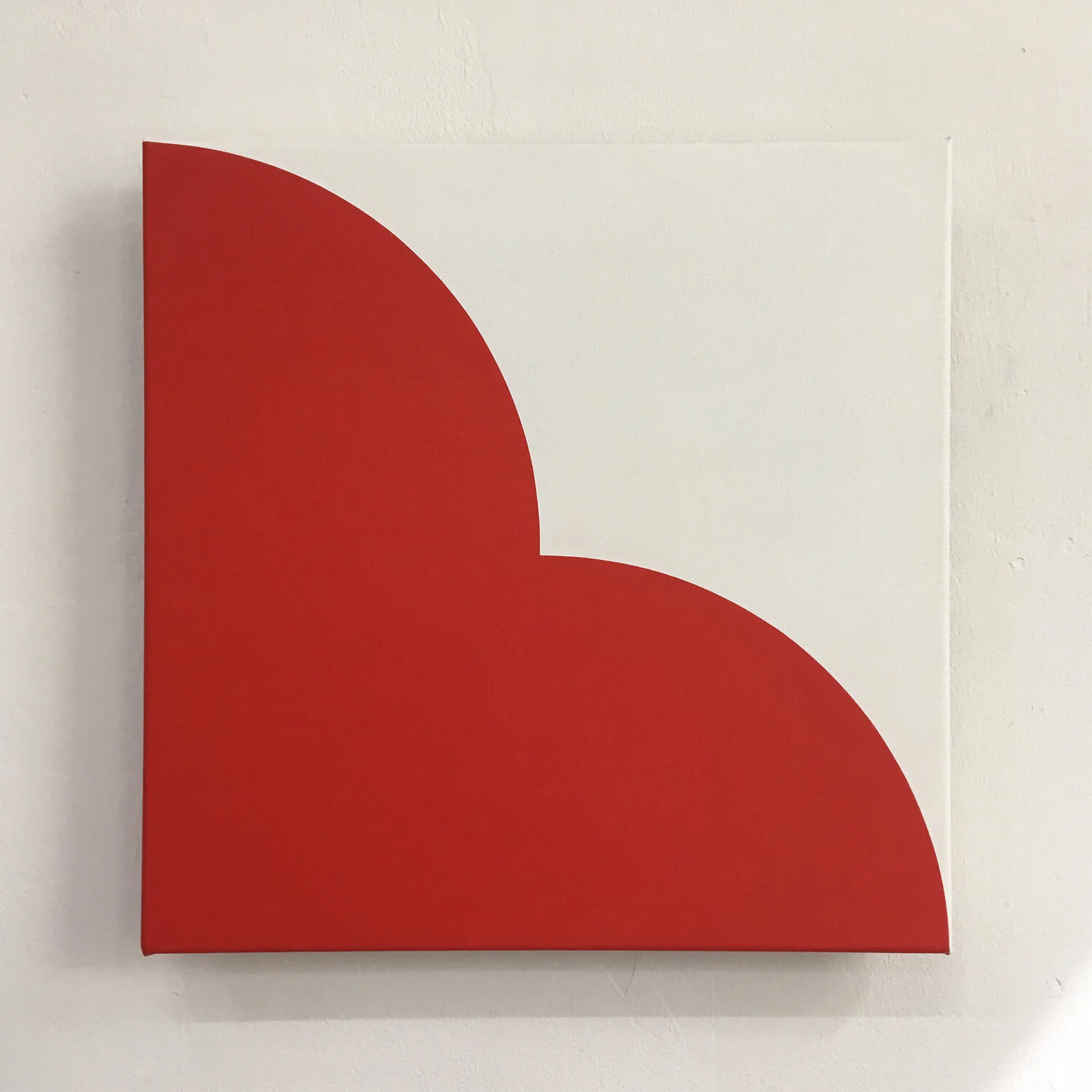 How it Feels 44 x 44 cm Acrylic on canvas