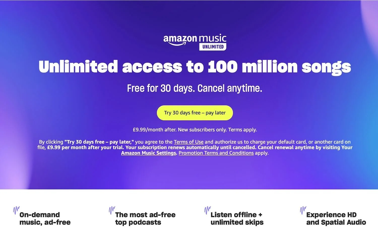 Amazon Music Deals and Free Trials UK August 2024 Capital Matters