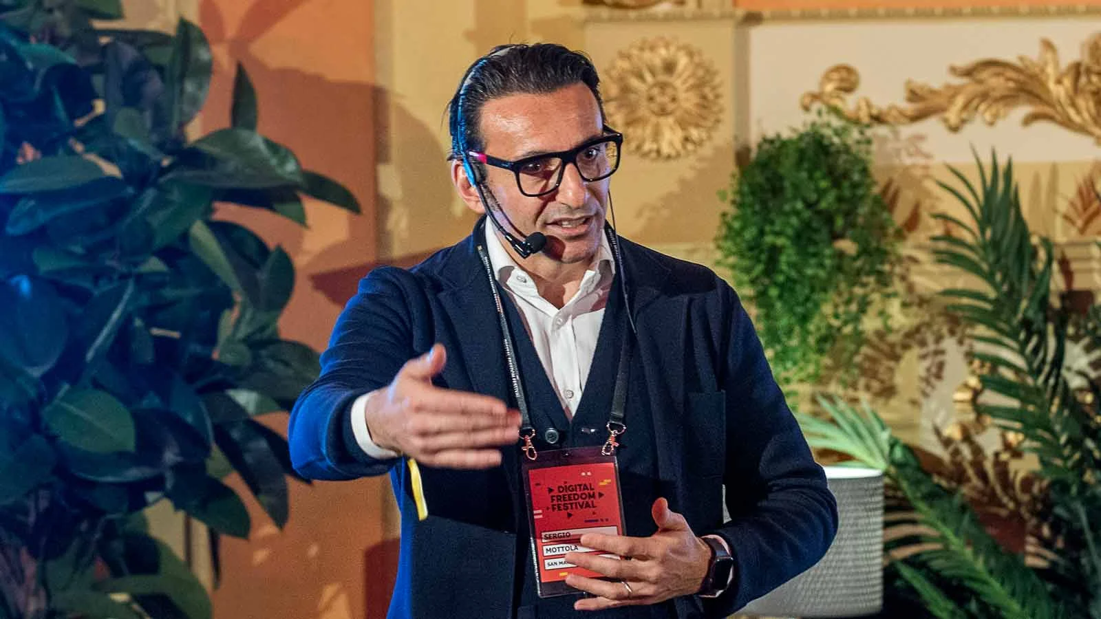 Il Presidente Sergio Mottola al Digital Freedom Festival
