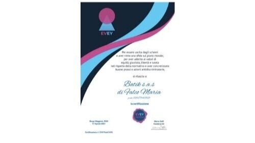 Evey, Impresa ad Alto Contenuto Tecnologico di San Marino Innovation, contro la discriminazione sul lavoro.