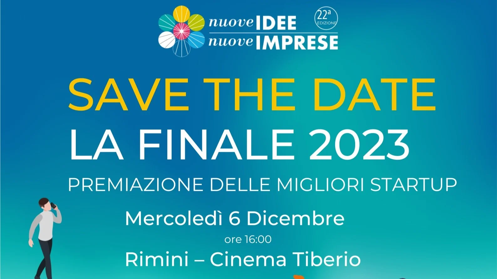 06/12/23 Finale Concorso Nuove Idee Nuove Imprese - Premiazione delle migliori startup