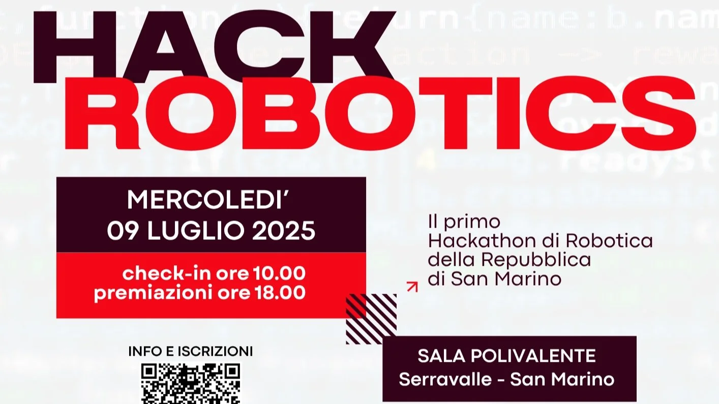 Hack Robotics San Marino: Il Primo Hackathon di Robotica della Repubblica