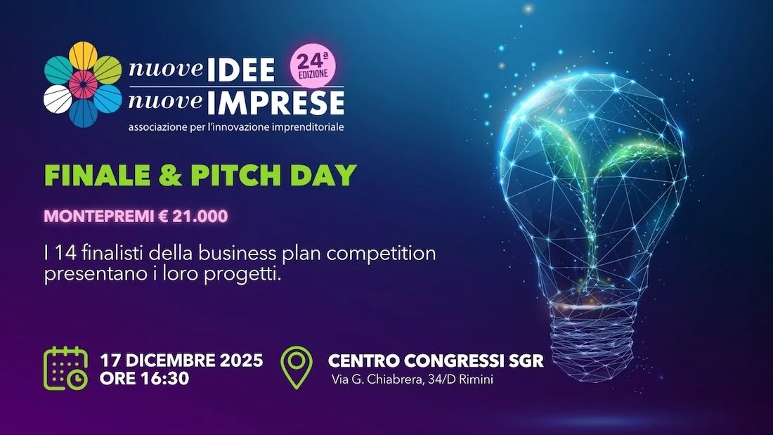 Finale &amp; Pitch Day Nuove Idee Nuove Imprese - Centro Congressi SGR 