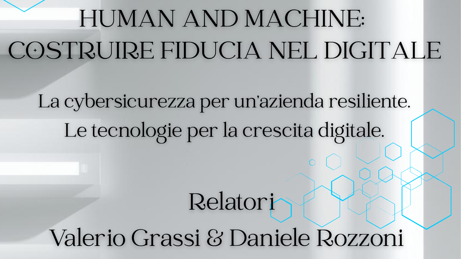 Human and Machine, costruire fiducia nel digitale 