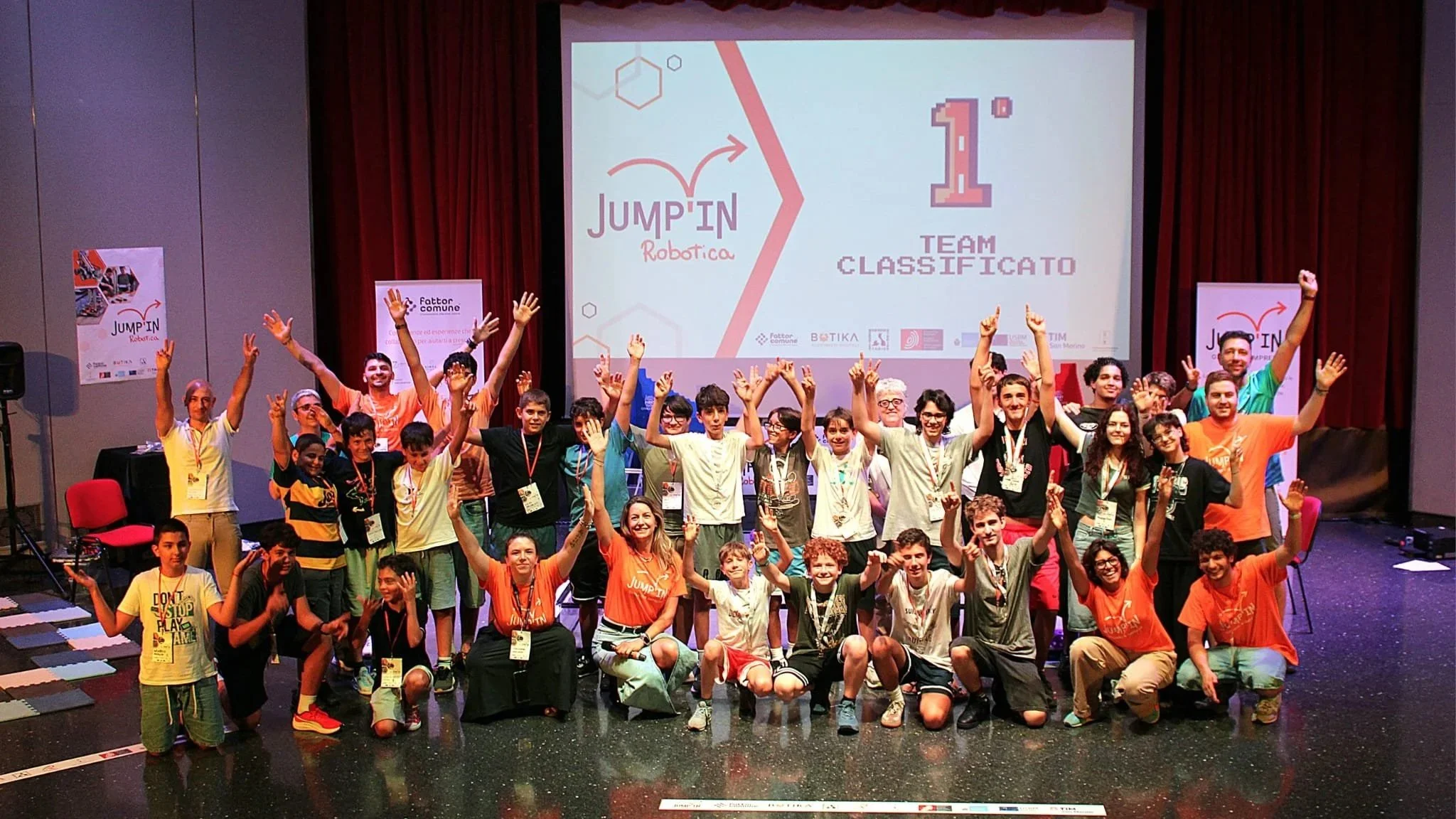 Jump’in Robotica: tre giovani sammarinesi si aggiudicano la 3a edizione