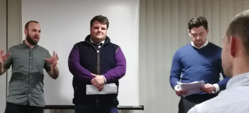 Architect Rory Wood makes a statement on his aspirations for the society and the value he will bring to the role of Social Secretary.